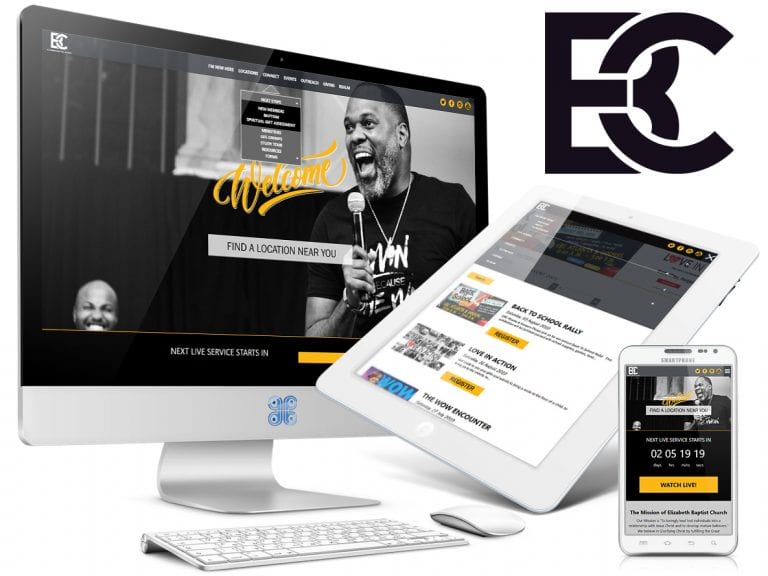Elizabeth Baptist Church Website Design