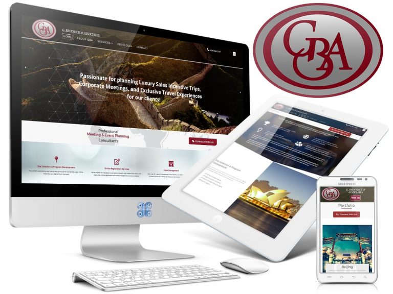 G Broadrick Associates - Travel Agency Web Design