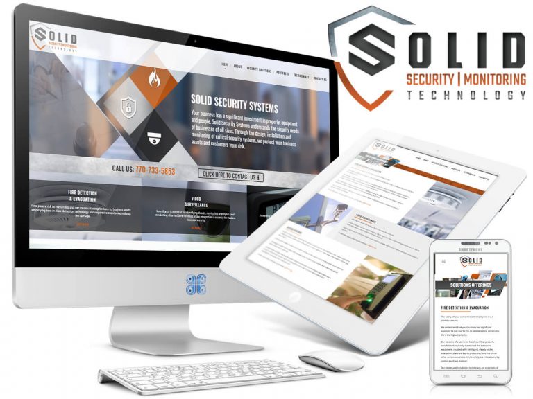 Solid Security Services - Security Company Web Design