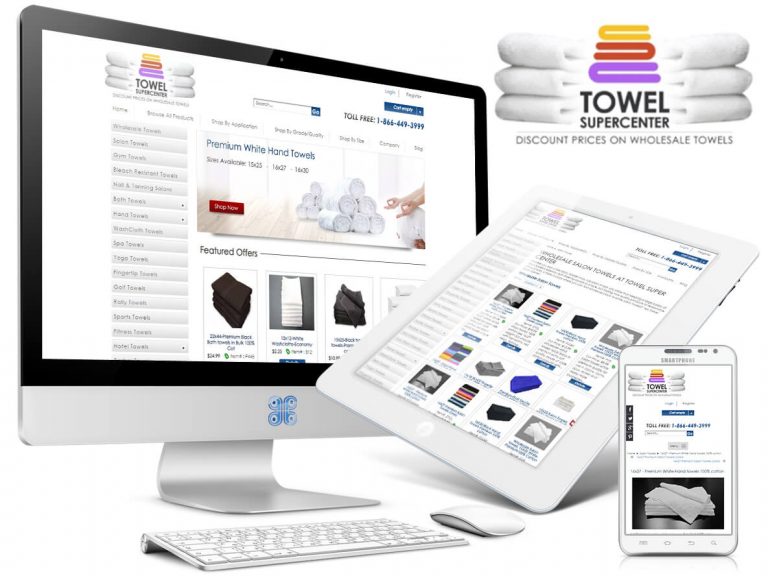 Wholesale Towel eCommerce Web Design