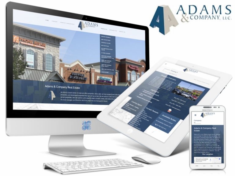 Adams Property Management Web Design