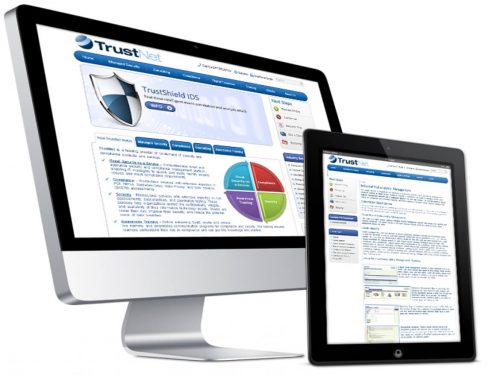 TrustNet Security Software Web Design Showcase