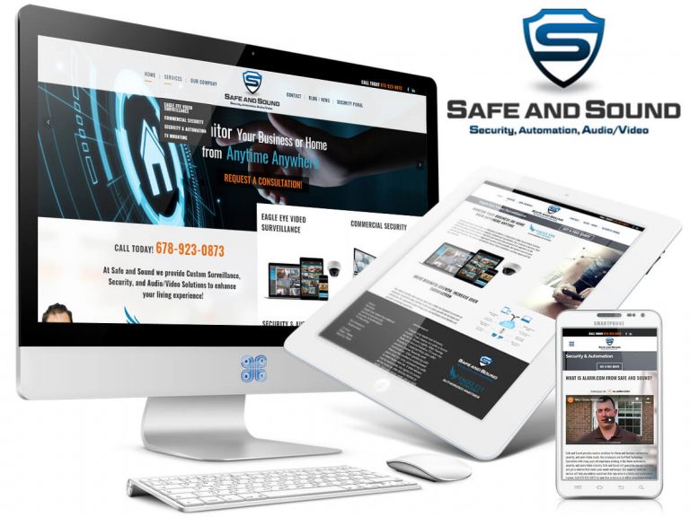 Safe and Sound Security Website Design