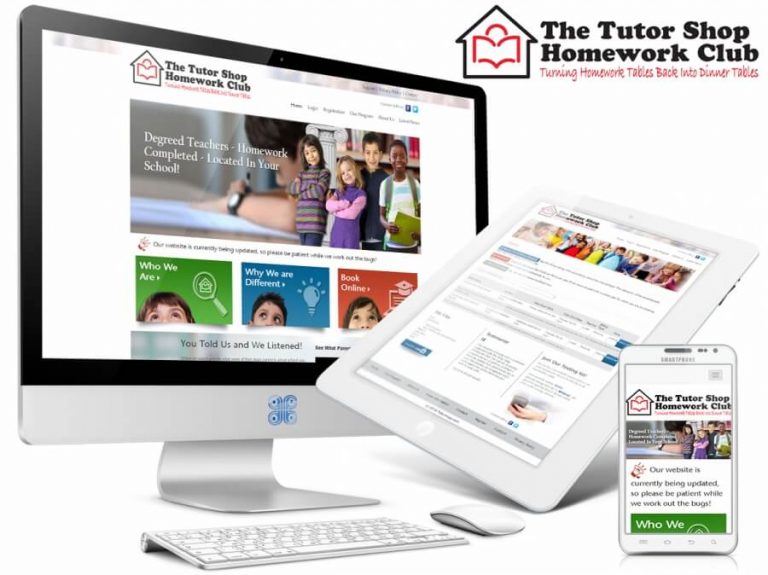 Tutorshops Educational Portal Web Design