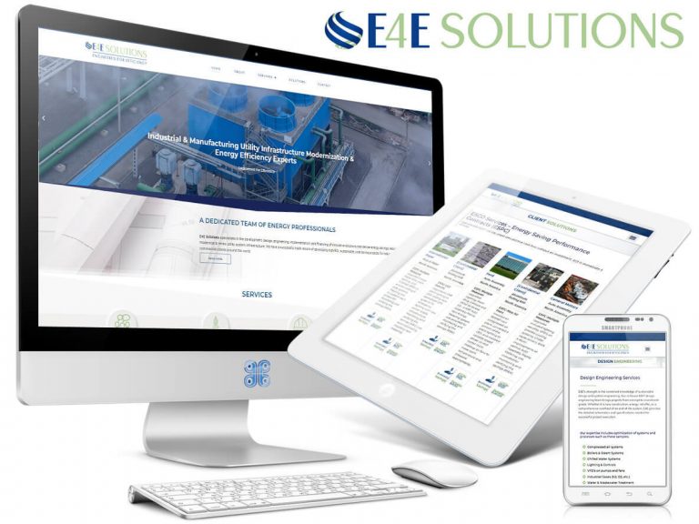 E4E Solutions Web Design Showcase