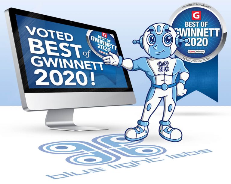 Read more about the article Blue Light Labs Wins Best of Gwinnett Web Design Agency 2020