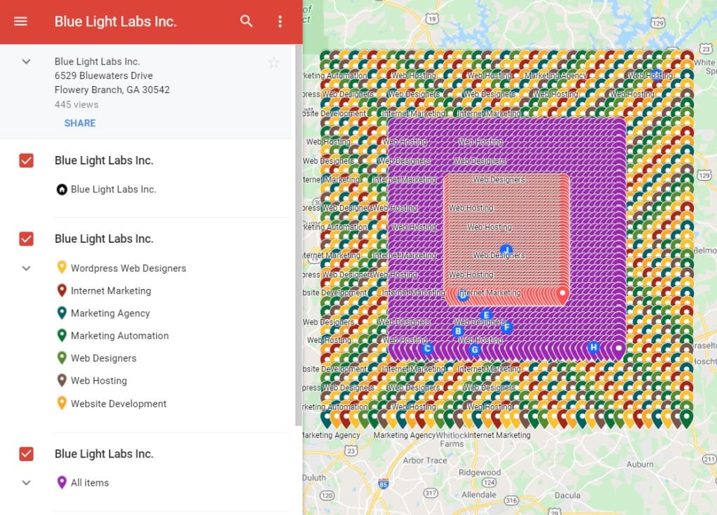 GMB - Google Maps Directions