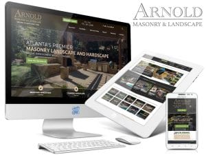 Masonry and Hardscape Web design